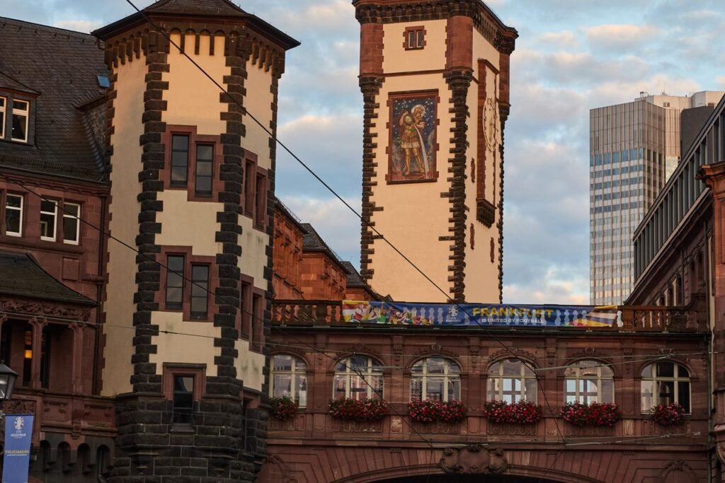 Historische Architektur in der Frankfurter Innenstadt