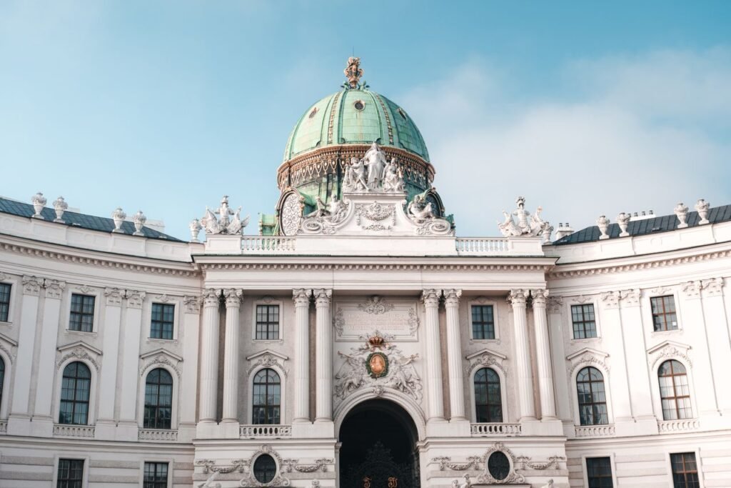 Kuppel der Hofburg in Wien